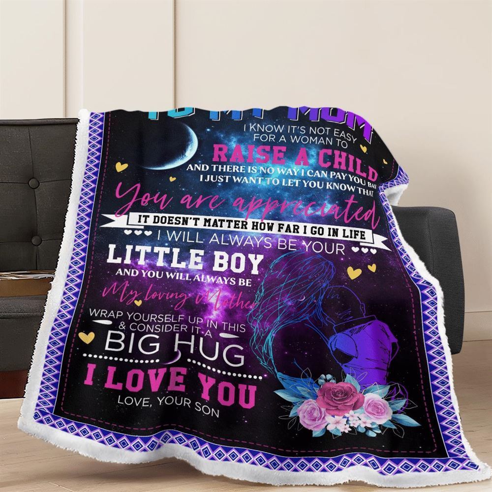 Mother's Day Blanket For Mom You Will Always Loving Mother Blanket, Birthday Gift