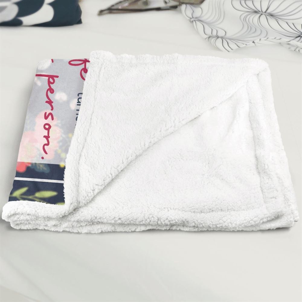 Mother's Day Gift For Mother-In-Law Blanket Thanks For Being An Inspiration Blanket Mother's Day-In-Law Blanket, Birthday Gift