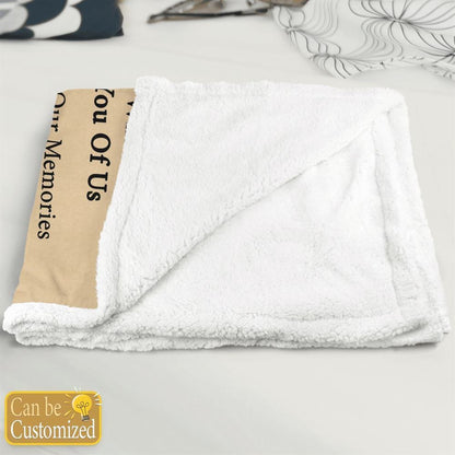 Mother's Day Personalized Blanket For Grandma This Blanket Will Always Remind You Of Us Blanket Gift For Grandma, Birthday Gift