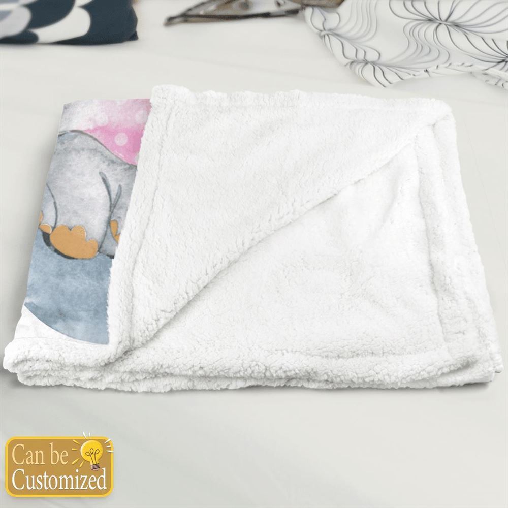 Mother's Day Personalized Gift For New Mom Blanket 1St Mothers Day Blanket, Birthday Gift