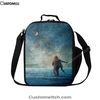 My Father's Creations Jesus And The Night Lunch Bags, Bible Verse Lunch Bag For Men And Women