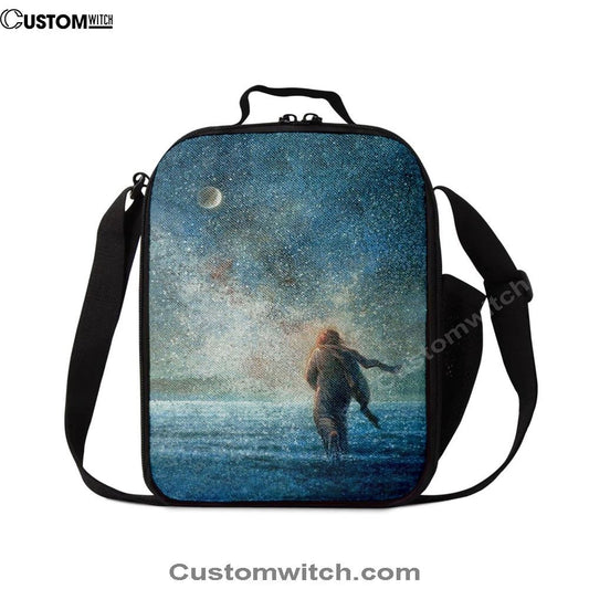 My Father's Creations Jesus And The Night Lunch Bags, Bible Verse Lunch Bag For Men And Women