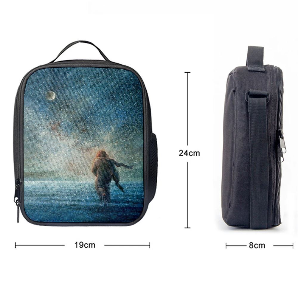 My Father's Creations Jesus And The Night Lunch Bags, Bible Verse Lunch Bag For Men And Women