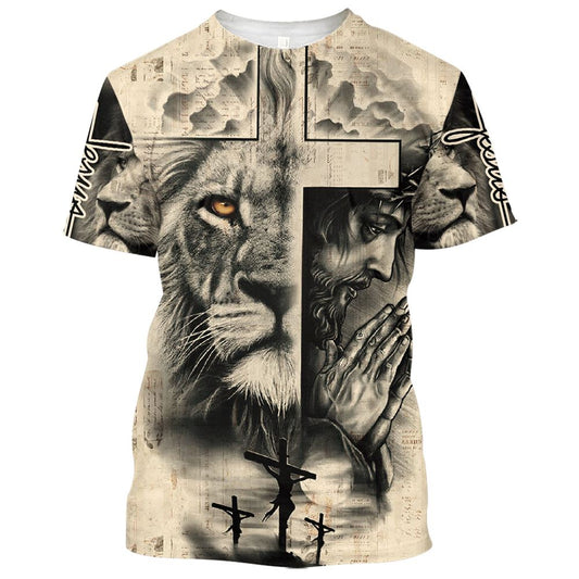 My God My King My Lord My Savior My Healer Jesus All Over Print 3D T Shirt For Men And Women, Christian T-Shirt, Faith Shirt