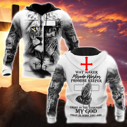 My God That Is Who You Are God 3D Hoodie For Man And Women, Jesus Printed 3D Hoodie