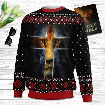 My God‘s Not Dead Ugly Christmas Sweater - He’s Surely Alive Ugly Christmas Sweater - Christian Unisex Sweater - Religious Christmas Gift