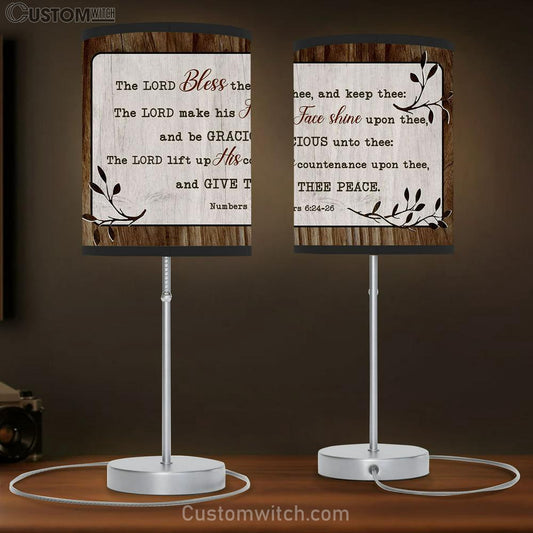 Numbers 624-26 The Lord Bless Thee And Keep Thee Lamb Gift Table Lamb - Christian Lamb Gift Decor - Scripture Table Lamb Prints