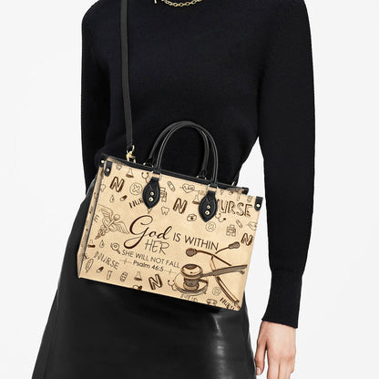 Nurse Faith Leather Bag, Women's Pu Leather Bag, Best Mother's Day Gifts