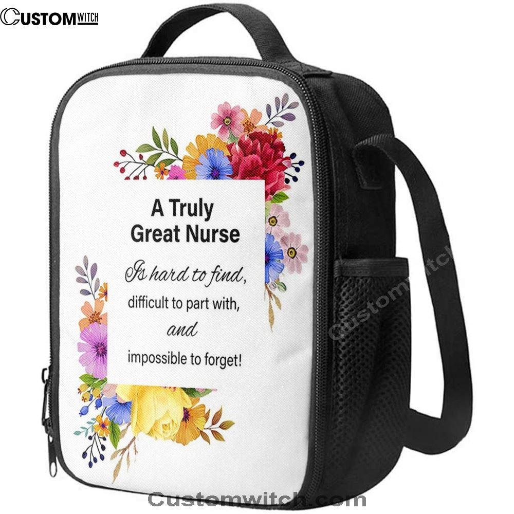 Nurse Lunch Bag Decor - Appreciation Gift For Er Nurse Practitioner, Rn, Physicians Assistant, Nurses Aid