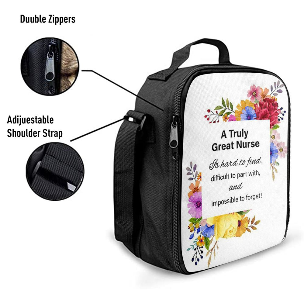 Nurse Lunch Bag Decor - Appreciation Gift For Er Nurse Practitioner, Rn, Physicians Assistant, Nurses Aid