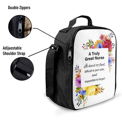 Nurse Lunch Bag Decor - Appreciation Gift For Er Nurse Practitioner, Rn, Physicians Assistant, Nurses Aid