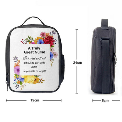 Nurse Lunch Bag Decor - Appreciation Gift For Er Nurse Practitioner, Rn, Physicians Assistant, Nurses Aid
