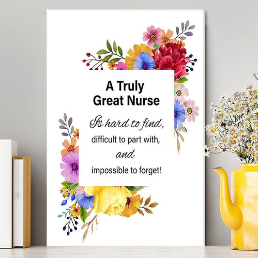 Nurse Wall Art Decor - Appreciation Gift For Er Nurse Practitioner, Rn, Physicians Assistant, Nurses Aid