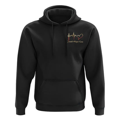 One Nation Under God Wings Veteran All Over Print 3D Hoodie, Christian Hoodie, Christian Sweatshirt, Bible Verse Shirt