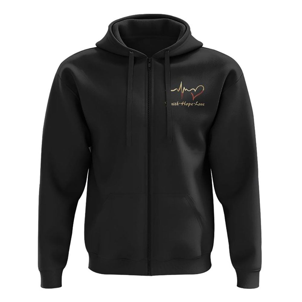 One Nation Under God Wings Veteran All Over Print 3D Hoodie, Christian Hoodie, Christian Sweatshirt, Bible Verse Shirt