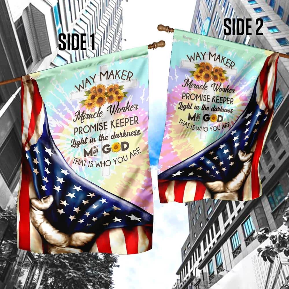 Peace Jesus America House Flag, Outdoor Religious Flags, Christian Flag, Scripture Flag, Garden Banner