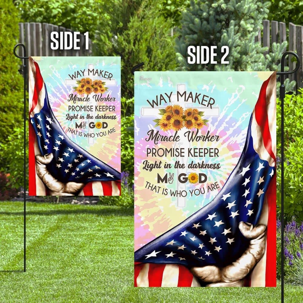 Peace Jesus America House Flag, Outdoor Religious Flags, Christian Flag, Scripture Flag, Garden Banner