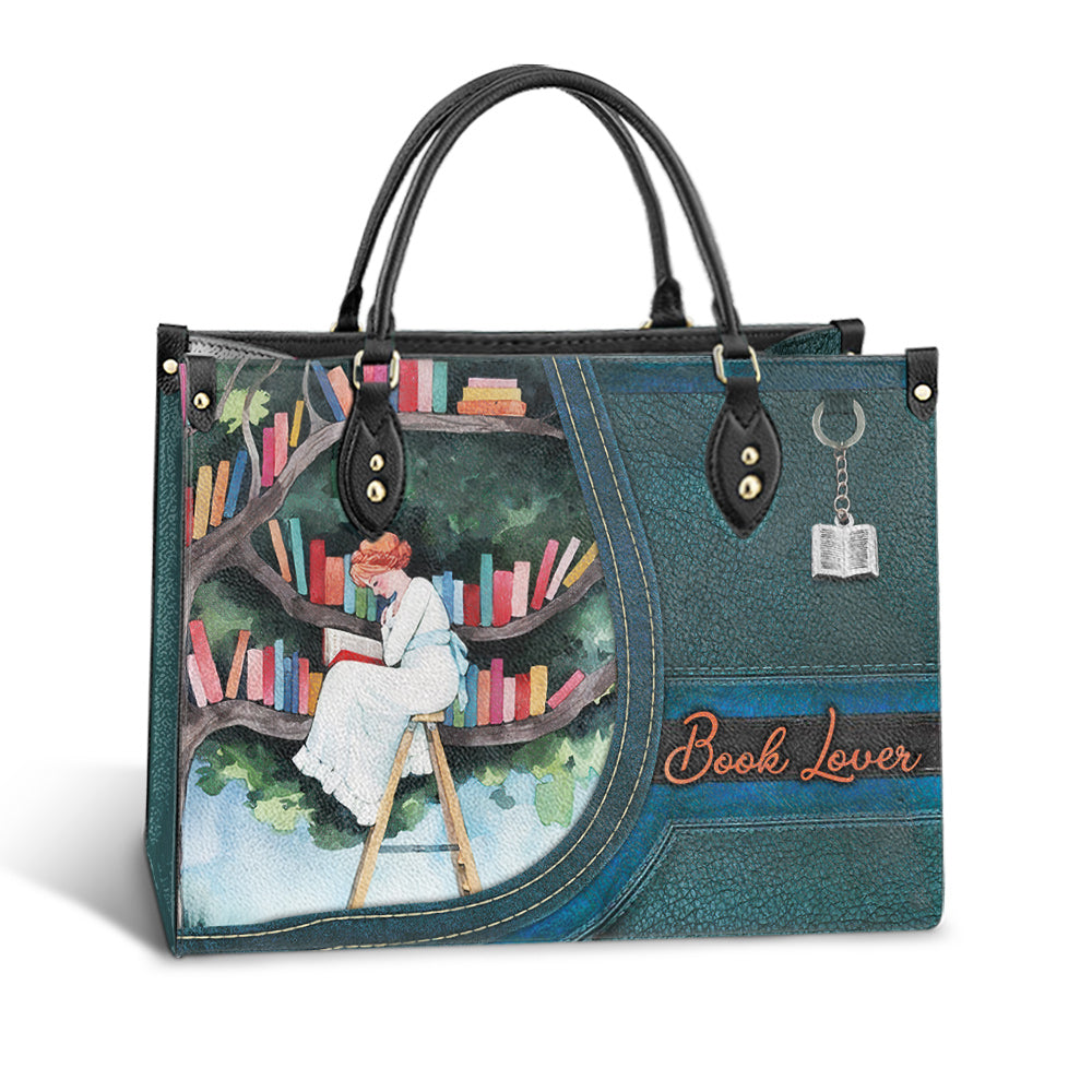 Personalized Book Lover Leather Bag, Women's Pu Leather Bag, Best Mother's Day Gifts