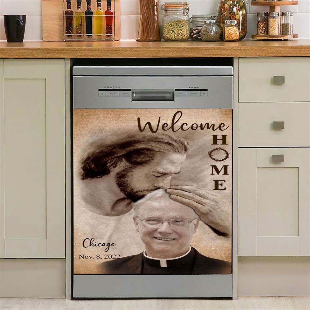 Personalized Chosen Made For A Purpose Child Of God Dishwasher Cover, Inspirational Dishwasher Wrap, Christian Kitchen Decoration