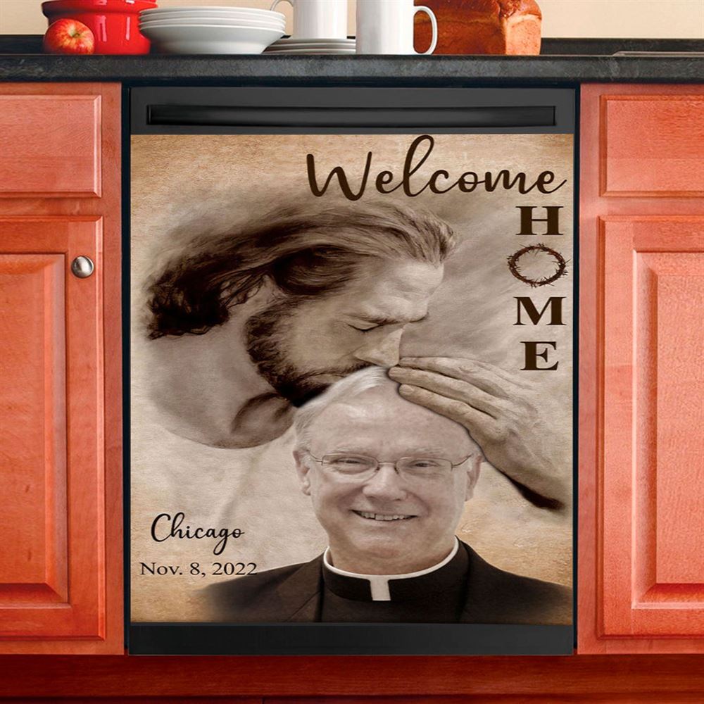 Personalized Chosen Made For A Purpose Child Of God Dishwasher Cover, Inspirational Dishwasher Wrap, Christian Kitchen Decoration