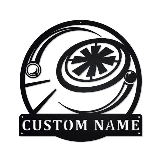 Personalized Metal Monogram Sign, Frisbee Metal Sign, Frisbee Metal Wall Art, Frisbee Metal Wall Decor, Frisbee Gift, Frisbee Lover