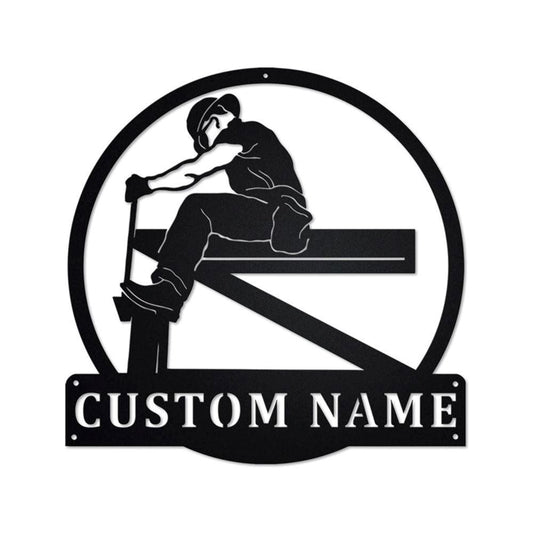 Personalized Metal Monogram Sign, Ironworker Metal Sign, Ironworker Metal Wall Art, Ironworker Metal Wall Decor, Ironworker Gift