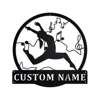 Personalized Metal Monogram Sign, Jazz Dance Metal Sign, Jazz Dance Metal Wall Art, Jazz Dance Metal Wall Decor, Dancer Gift Jazz