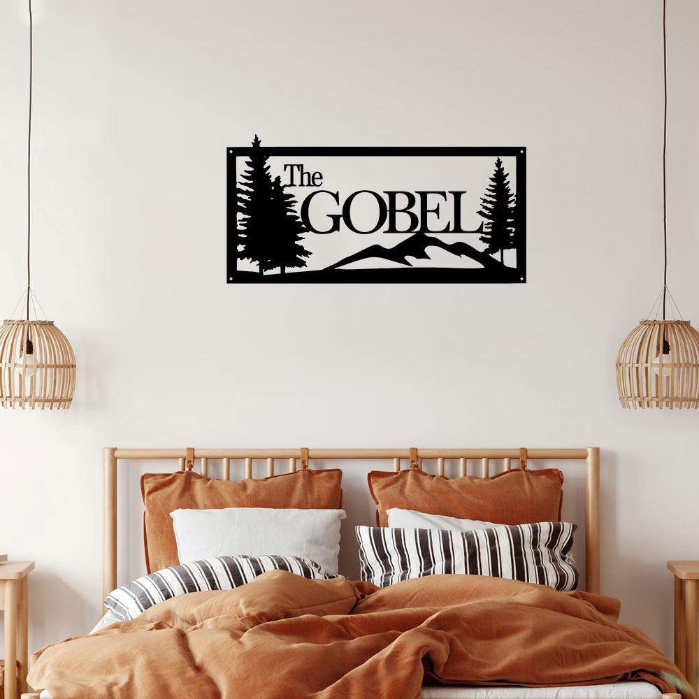 Personalized Metal Monogram Sign, Metal Sign Last Name Sign, Family Name Sign, Wedding Gift