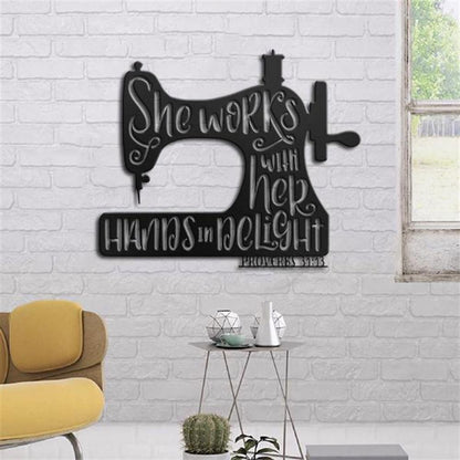 Personalized Metal Monogram Sign, She-shed Metal Sign, She Shed Outdoor Sign Decor