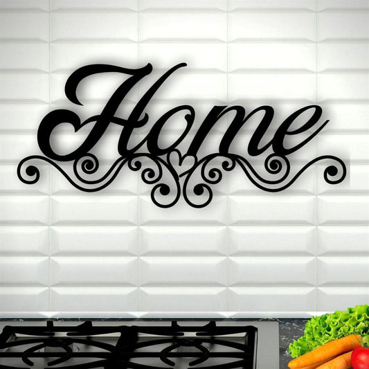 Personalized Metal Monogram Sign, Silence Is One Of The Great Arts Of Conversation Metal Wall Art, Signs With Sayings Inspirational Quotes