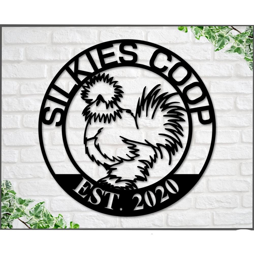 Personalized Metal Monogram Sign, Silverware Metal Signs, Pork Metal Sign, Kitchen Sign