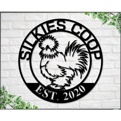 Personalized Metal Monogram Sign, Silverware Metal Signs, Pork Metal Sign, Kitchen Sign