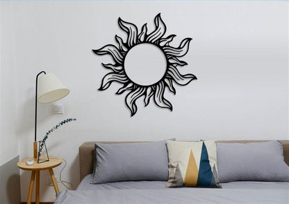 Personalized Metal Monogram Sign, Sun Metal Wall Art, Home Decorsun Metal Wall Decor, Metal Signs, Sun Metal Wall Art, Sun Decor