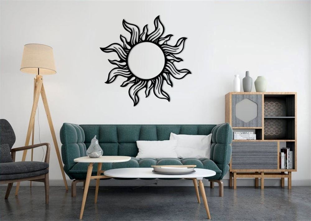 Personalized Metal Monogram Sign, Sun Metal Wall Art, Home Decorsun Metal Wall Decor, Metal Signs, Sun Metal Wall Art, Sun Decor