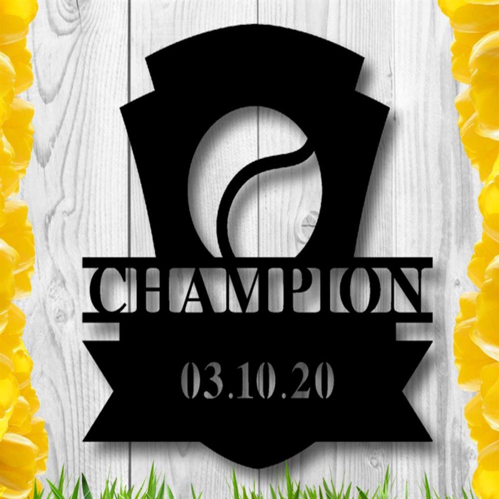 Personalized Metal Monogram Sign, Tennis Metal Sign, Tennis Coach Gifts, Bbest Tennis Coach Gift, Ideas Coach Gifts