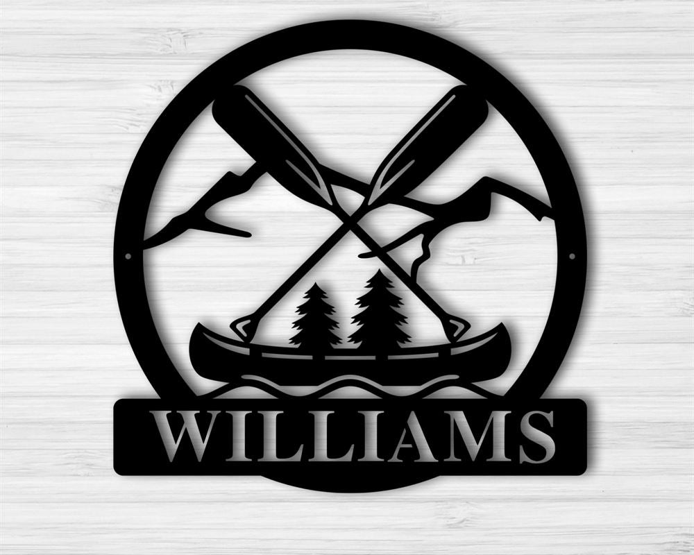 Personalized Outdoor Metal Sign, Camp Sign, Lake Sign, Bar Sign, Metal Sign, Outdoor Kitchen Sign