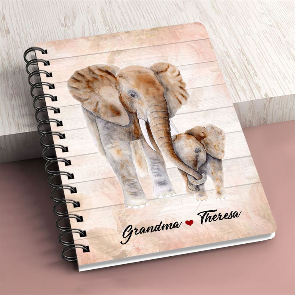 Personalized Spiral Journal For Granddaughter You Are My Sunshine, Religious Gifts For Christian