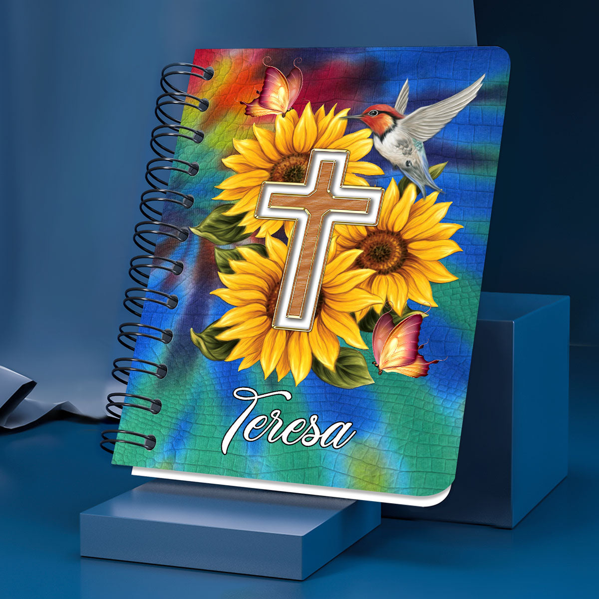 Personalized Spiral Journal For There Shall Be A Performance Of Those Things, Religious Gifts For Christian