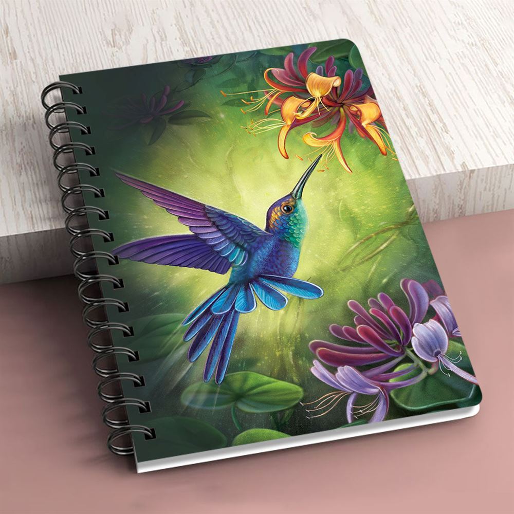 Personalized Spiral Journal I Will Tell Of All Your Wonders, Christian Art Gifts Journal