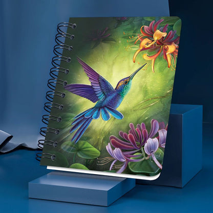 Personalized Spiral Journal I Will Tell Of All Your Wonders, Christian Art Gifts Journal