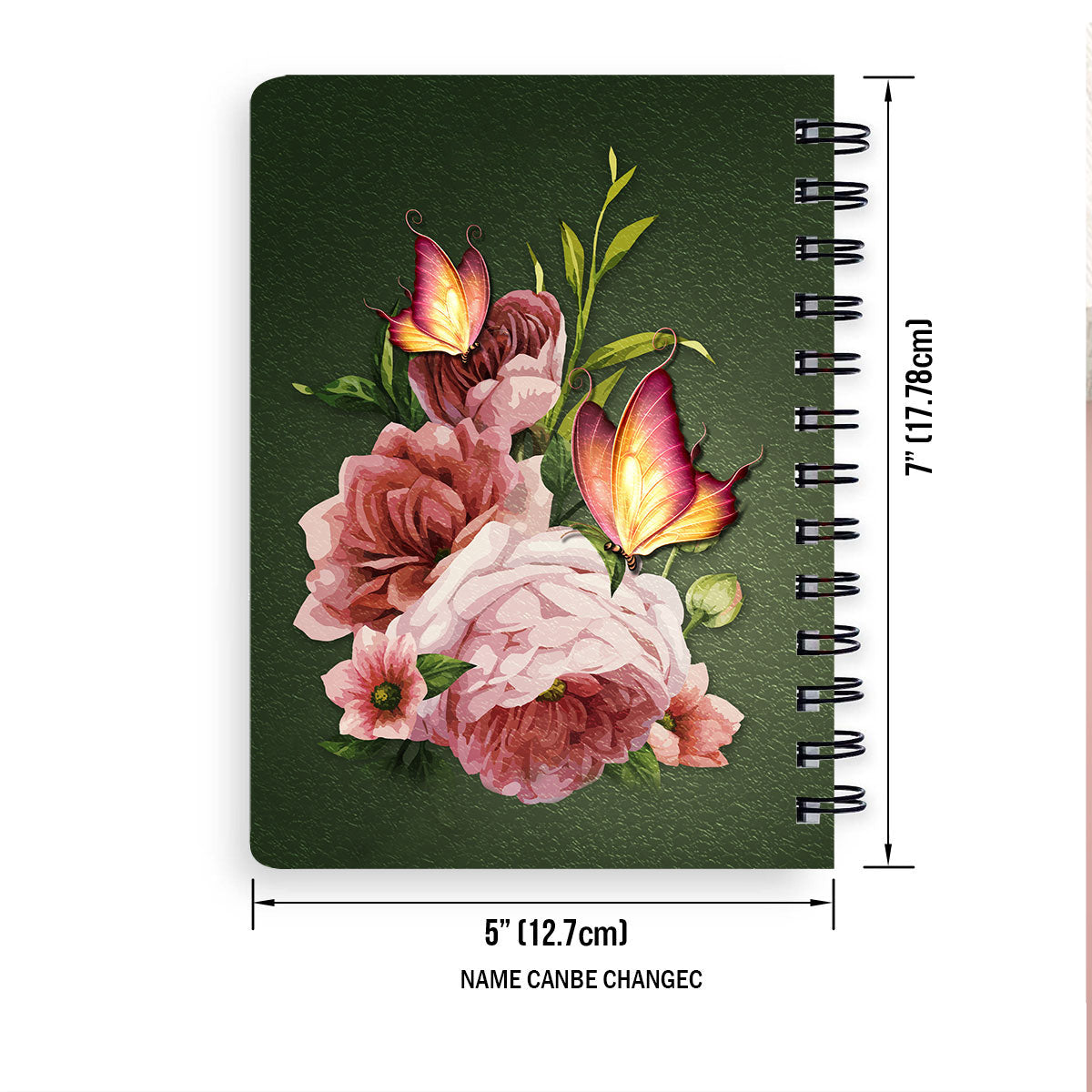 Personalized Spiral Journal Matthew 58 Inspirational Christ Gifts For Everyone Blessed Are The Pure In Heart