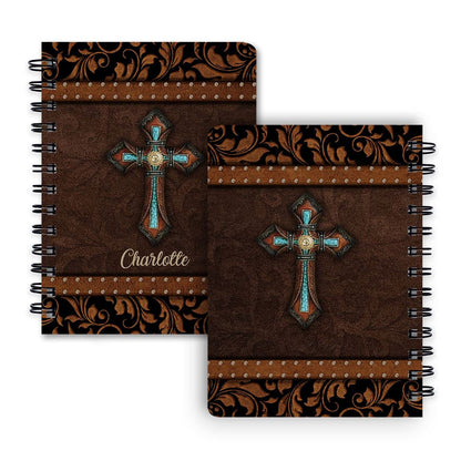 Personalized Spiral Journal, Religious Gifts For Christian
