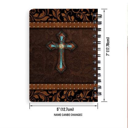 Personalized Spiral Journal, Religious Gifts For Christian