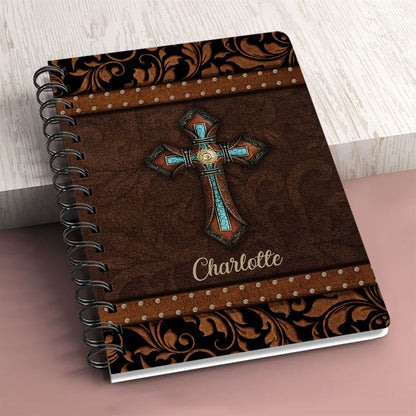 Personalized Spiral Journal, Religious Gifts For Christian