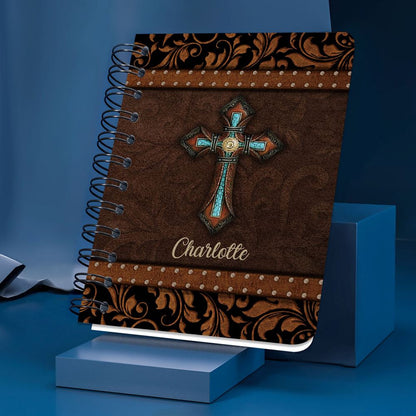 Personalized Spiral Journal, Religious Gifts For Christian