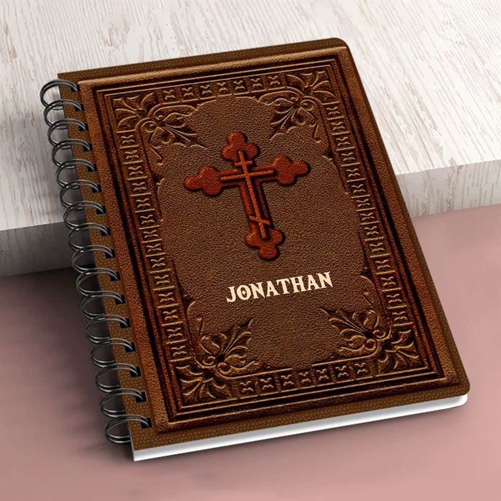 Personalized Spiral Journal Who Can Be Against Us Romans 831 Religious Gifts For Christian People