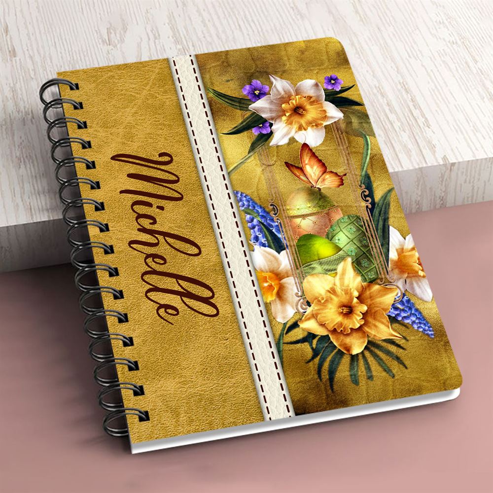 Personalized Spiral Notebook I Will Advise You And Watch Over You, Religious Spiral Notebooks