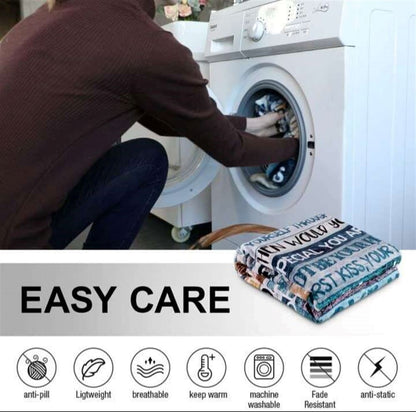 Personalized To My Godmother Blanket Thank You For Love Butterfly Blanket, Mother's Day Blanket, Presents For Her