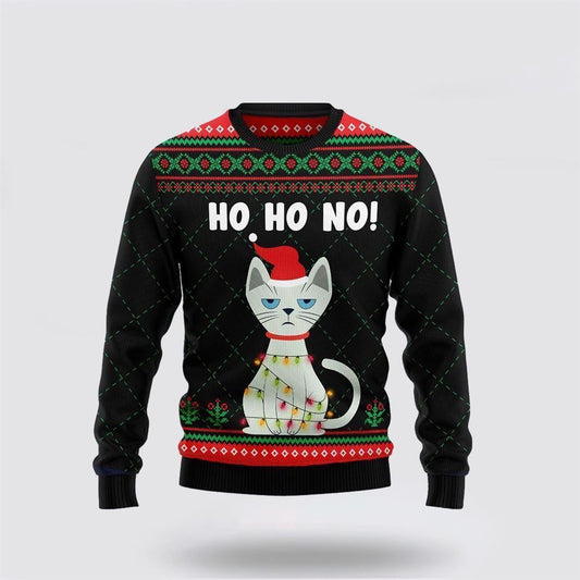 Pet Cat Sweater, Christmas Is Better With Cat Ugly Christmas Sweater, Gift For Cat Love, Cat Crewneck Sweater, Winter Fashion