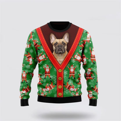 Pet Dog Sweater, Bulldog 2Ugly Christmas Sweater, Gift For Dog Love, Winter Fashion